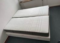 160x200cm Säng m förvaring och madrass