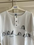 T-shirt med pingviner
