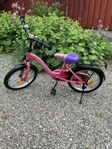 Barncykel rosa 16 tum 