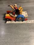 Leksaksbil Popeye Paddle Wagon från 1970 talet 