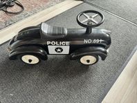 Gåbil Polis i metall