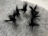 Black Wulff #12 – 6pack – Torrfluga för öring & harr