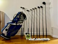 Golfset- Cobra, Odyssey + Mizuno bag 
