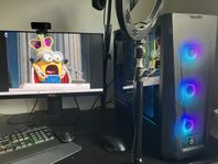 stationär gaming PC + kit