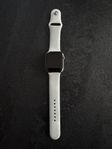 Apple Watch serie 9 45mm, stainless steel. kvitto & garanti!