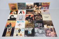 En unik samling LP-skivor, flera sällsynta och värdefulla!