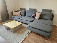 Soffa 4sits SÖDERHAMN (Ikea)