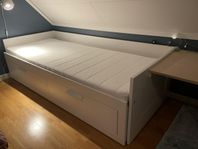 IKEA BRIMNES dagbädd med madrass