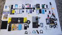 5st Android Mobil Telefoner med massa Tillbehör