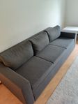 Bäddsoffa MARSLEV 3-sits mörkgrå