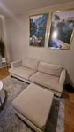 Maison Soffa 3-sits med fotpall i NYCKICK