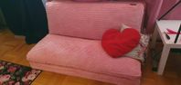 Utfällbar soffa/ golvsäng. 