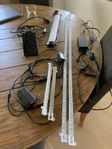 ett flertal LED akvariearmaturer