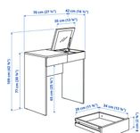 Sminkbord IKEA Brimnes