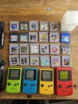 GAMEBOY Lot 3 x color - 23 spel