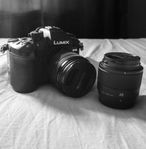 Lumix Gh6 + Lumix 12-60 + Lumix 25 1.7