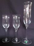 3 st Champagneglas Orrefors