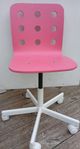 Barnstol Ikea rosa