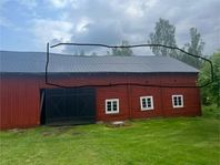 målat plåttak bortskänkes