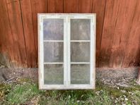 Fönster med munblåst glas