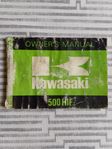 Kawasaki 500 H1F Owner's Manual, 1974