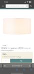 Fenda Lampskärm 70cm vit 