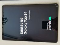 Samsung Galaxy Tab S4 med S Pen och fodral fungerar felfritt