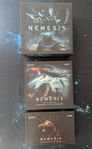 Brädspel NEMESIS  (Kickstarter + expansioner SUNDROP ed.)