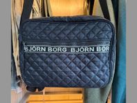 Björn Borg svart axelremsväska/datorväska
