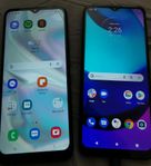 Nyare Samsung 2 sim.stor skärm-.Motorolla 2 sim,stor skärm