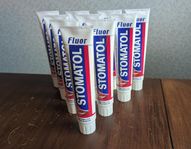 10 tuber Stomatol flourtandkräm 125 ml