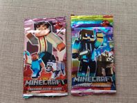 Minecraft kort 2 paketet inne i varje paket 8 kort 