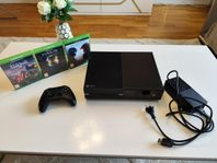 Xbox one med Handkontroll och 6 Halo spel 