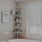 Hörnhylla justerbar 
