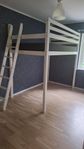 Loftsäng för 120 cm bred resårmadrass