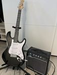 Elgitarr och förstärkare