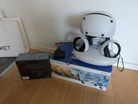 Playstation VR2 inkl laddställ och PC-adapter