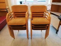 8 st stabila stolar skänkes