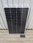 Solcell sunlux 130w, LTC MPPT, kablage, mc4 kontakt