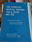 Triumph Tr6 & tr250 manual + handbook