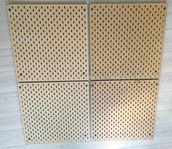 4 SKÅDIS Förvaringstavlar (pegboards) med tillbehör