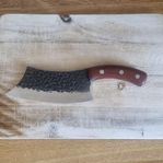 Serbisk kockkniv i kolstål, Helt Ny!
