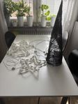 Ängel, stjärna & svart lampa 