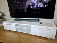 Vit fin tv bänk 180cm
