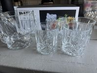 12 nya glas med ishink i kartong