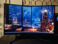 Samsung g8 32 4k 240hz curved gaming skärm