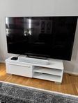Tv bänk Aakirkeby vit högglans