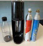 Sodastream med två kolsyrepatron påfyllning