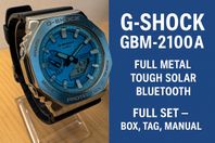 Casio G-SHOCK GBM-2100A – Tough Solar & Bluetooth – Full