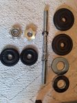 Hantel 25mm med vikter